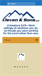 Mobile Screenshot of clevenandsons.com